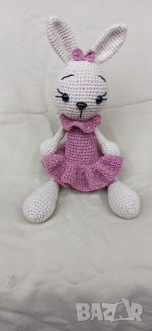 Плетени зайчета, снимка 8 - Плюшени играчки - 36275997