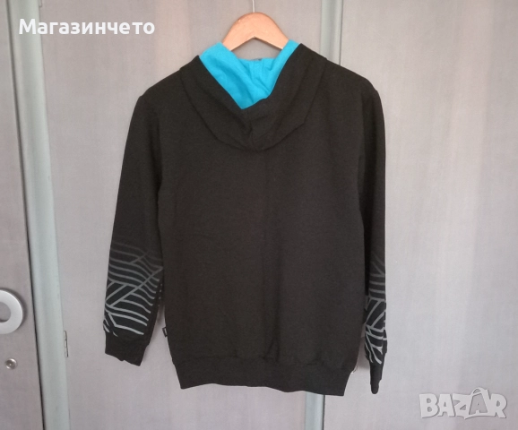 Спортно горнище (суитшърт) с цип и качулка DINO, размер 164, снимка 3 - Детски анцузи и суичери - 52463256