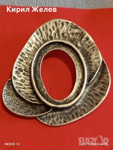 СРЕБРИСТА ВИСУЛКА АРТ МНОГО КРАСИВ МОДЕН АКСЕСОАР 49332, снимка 6 - Колиета, медальони, синджири - 52503543