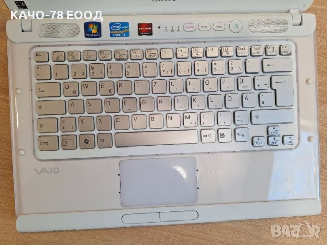 Лаптоп Sony PCG-61714M, снимка 5 - Части за лаптопи - 43559775