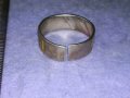 СТАР РЕГУЛИРУЕМ с КЛАСИЧЕСКА ОРНАМЕНТИКА СРЕБЪРЕН ПРЪСТЕН ХАЛКА ВИСОКА ПРОБА СРЕБРО с 2 ПЕЧАТА 40655, снимка 9