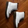 Dr. Martens 40 номер естествена кожа бели , снимка 1