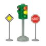 Комплект светофар със знаци Dickie Toys, снимка 3