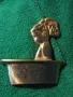 СИМПАТИЧНА СТАРА БРОНЗОВА АПЛИКАЦИЯ ЗНАК за ДАМСКА БАНЯ 47089, снимка 11