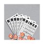 Детска настолна игра Bingo, Карти, Маркер, Чипове, Пластмаса, 5+ години, Многоцветен