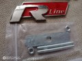 Метални емблеми за монтаж на предна решетка Volkswagen R line за кола автомобил джип , снимка 6