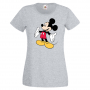 Дамска тениска Mickey Mouse 7 Мини Маус,Микки Маус.Подарък,Изненада,, снимка 4