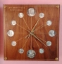 Часовник със сребърни американски монети от 1964г., снимка 1