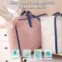 Прозрачна чанта за съхранение на дрехи и завивки