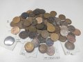 Голям лот монети от едно пени, снимка 3