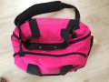 Розова спортна чанта с отварящо се дъно., снимка 4