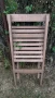 Здрави дървени сгъваеми столове 2 броя., снимка 8