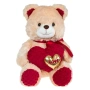 Плюшено мече с двойно сърце Love за Свети Валентин 40 см_1231451, снимка 1