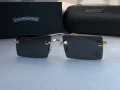 CHROME HEARTS мъжки слънчеви очила правоъгълни, снимка 10
