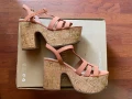 Сандали Stradivarius с коркова платформа, много високи, снимка 3
