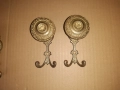 Стари красиви бронзови закачалки - 4 броя . Закачалка, снимка 3