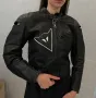дамско Dainese кожено яке размер 50 с протектори рамене и лакти , снимка 1