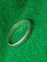 Стара сребърна фина халка пръстен висока проба сребро майсторска изработка 38271, снимка 2