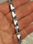 сребърна гривна със седеф , снимка 8