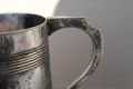 Посребрена халба за бира, снимка 3