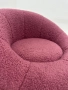 Детско кресло, Homcom, плюш, 60x56x48см, Розово, снимка 7
