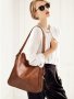 Елегантна дамска кожена чанта-раница 2 в 1, 3цвята - 024, снимка 6