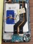 SAMSUNG A15 A155F 2 части Батерия кабел среден борд слушалка бутони звънец, снимка 3