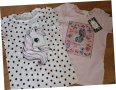 Блузки с къс ръкав от 110 до 134 размер, снимка 1 - Детски тениски и потници - 32321120