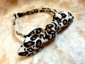 Диадема с леопардов принт Диадема с възел панделка Аксесоари за коса Диадеми Ръчна Изработка , снимка 5