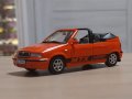 Skoda Felicia MTX Cabrio 1997 - мащаб 1:43 на DeAgostini моделът е нов в блистер, снимка 1