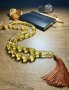 Уникална молитвена броеница Розарий от Балтийски кехлибар 322 карата, снимка 7