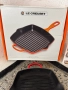 Професионален Чугунен Тиган Le Creuset Signature Square Skillet Grill 26см, 20183.26.00 / 00422!, снимка 3