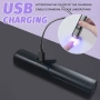 Ултравиолетов фенер, UV 395nm, цифров дисплей, авт. изключване, TYPE C зареждане, снимка 3