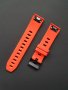 Силиконова каишка за GARMIN Fenix 5X – оранжев цвят, снимка 1 - Смарт часовници - 32273075