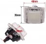 LED Диодни Плафон Mercedes C S W203 W204 W220 за Заден Номер Светлини, снимка 5