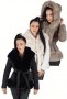 Зимно дамско палто с качулка – 4115