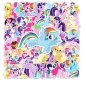 50 бр Малкото Пони My Little Pony самозалепващи лепенки стикери за украса декор картонена торта, снимка 2