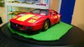 Метална количка Ferrari 348 race 1 :18 Bburago 1989 г., снимка 1 - Колекции - 24629196