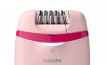 Епилатор Philips Satinelle BRE285/00, Розов, снимка 2