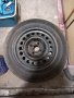 Опелова джанта 14цола със гума.michelin , снимка 4