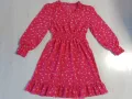 Цикламена рокля М-Л, снимка 2