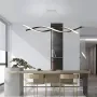Модерна лед LED висяща лампа Димируема кухненска Висяща дистанционно, снимка 2