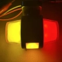 LED странични габарити тип рогче 2 броя неон ефект 12-24V червено-оранжево-оранжево, снимка 2