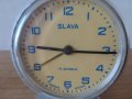 Будилник часовник Слава сапфирено син корпус, снимка 3