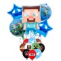 Парти сет балони Minecraft, Roblox и Fortnite 