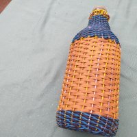 Стара дамаджана 5 литра не е ползвана, снимка 2 - Буркани, бутилки и капачки - 34730329