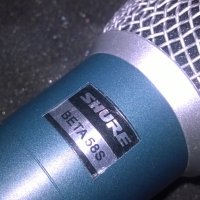 shure beta sm58s-vocal profi mic-внос швеицария, снимка 5 - Микрофони - 27133009