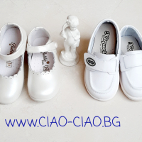 Бели Официални Бебешки и Детски обувки, снимка 1 - Бебешки обувки - 36389988