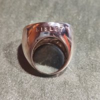 марков сребърен пръстен SISLEY, снимка 1 - Пръстени - 43062690