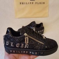 Дамски спортни обувки Philipp Plein черни, снимка 1 - Дамски ежедневни обувки - 29049276